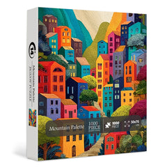 Mountain Palette Jigsaw Puzzle 1000 Pieces