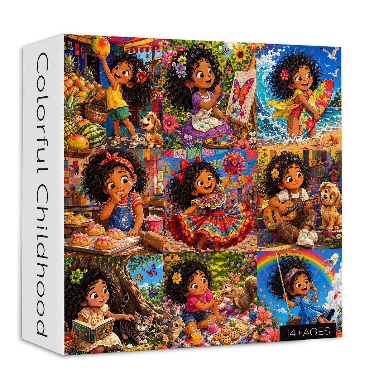 Colorful Childhood Jigsaw Puzzle 1000 Piece
