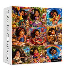 Colorful Childhood Jigsaw Puzzle 1000 Piece