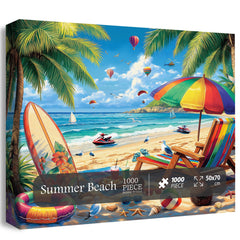 Sommerstrand-Puzzle 1000 Teile