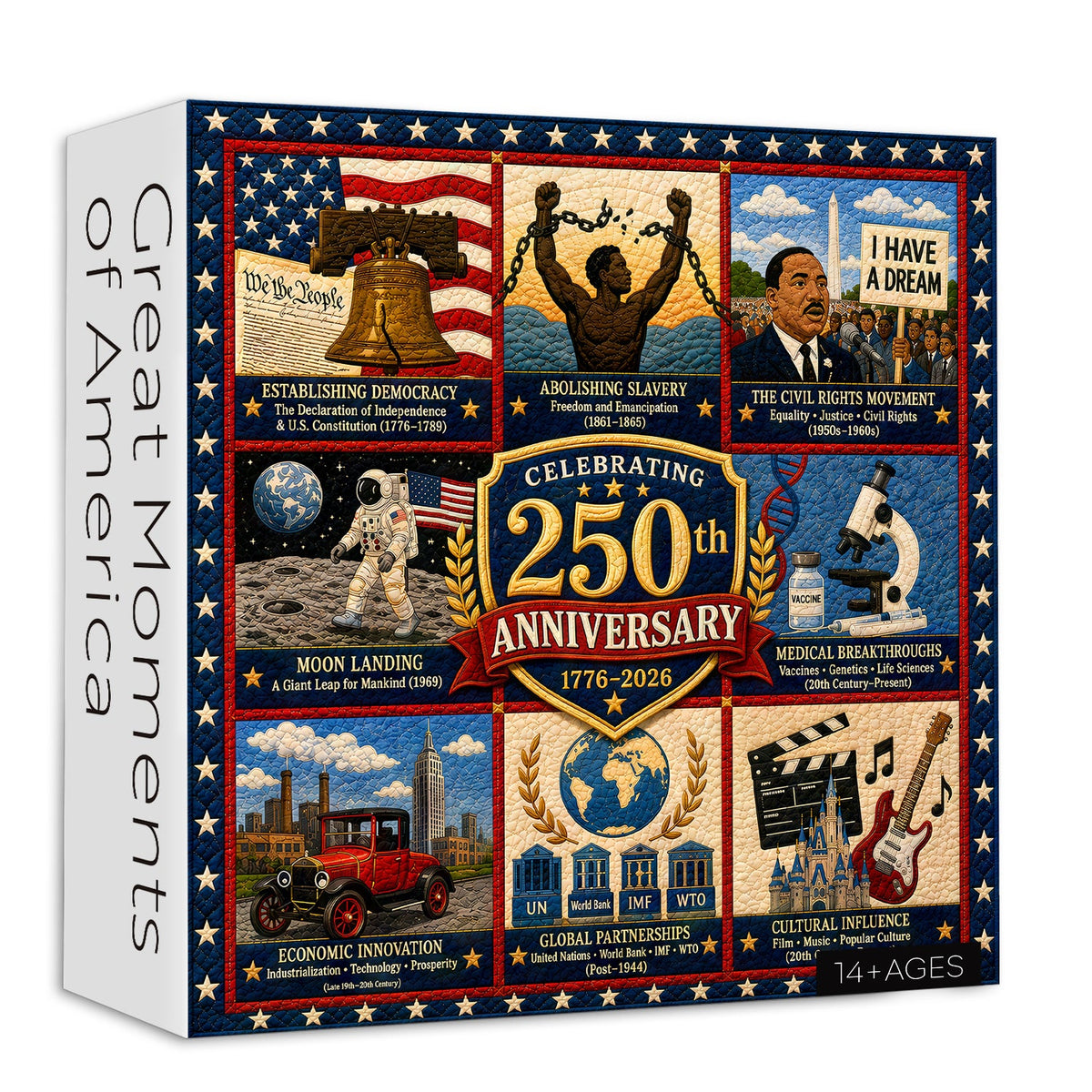 Great Moments of America Jigsaw Puzzle 1000 Pieces