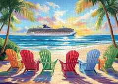 Colorful Coast Jigsaw Puzzles 1000 Pieces