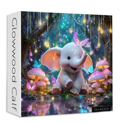 Glowwood Calf Jigsaw Puzzle 1000 Pieces