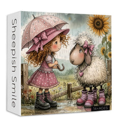 Sheepish Smile Jigsaw Puzzle 1000 Pieces