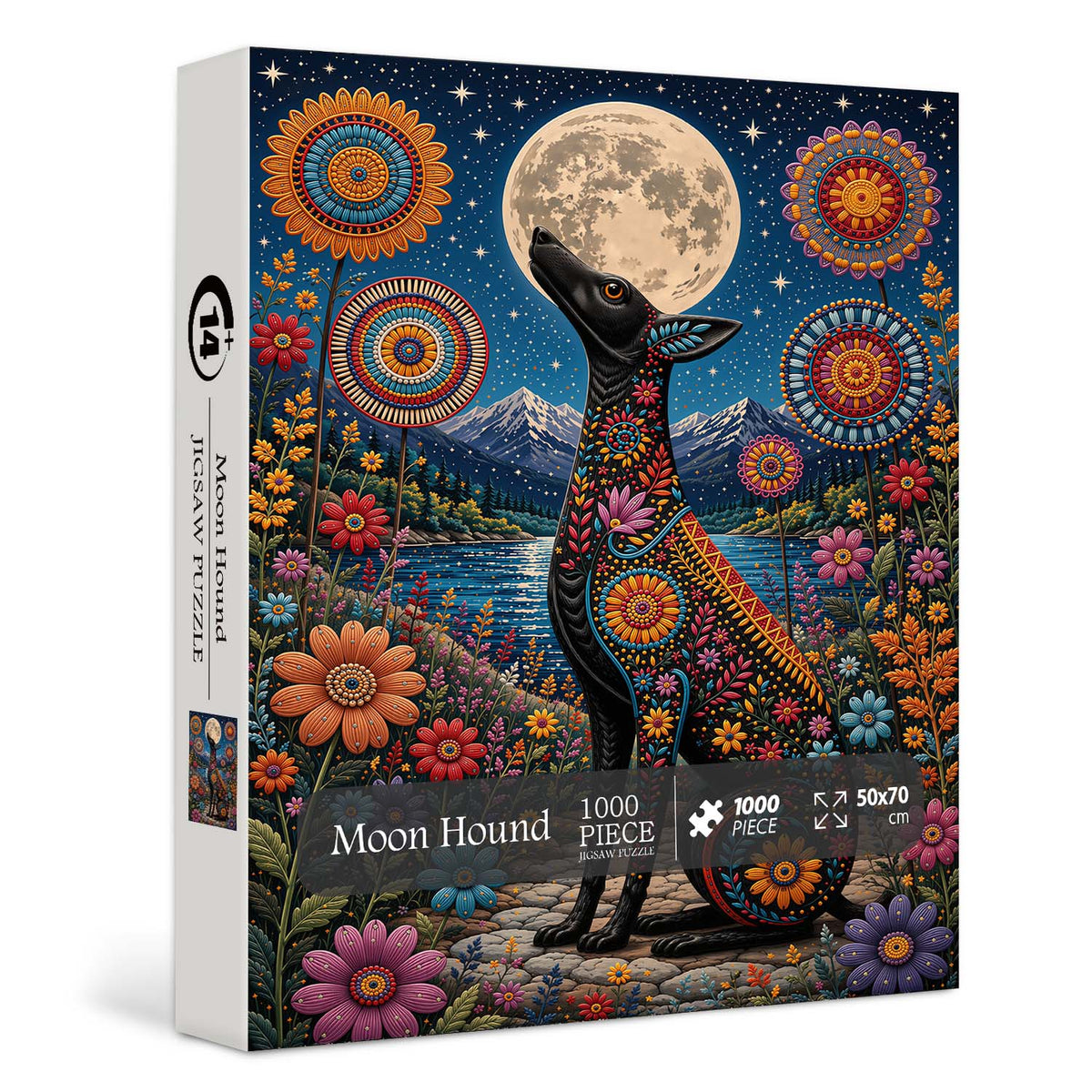 Moon Hound Jigsaw Puzzle 1000 Piece