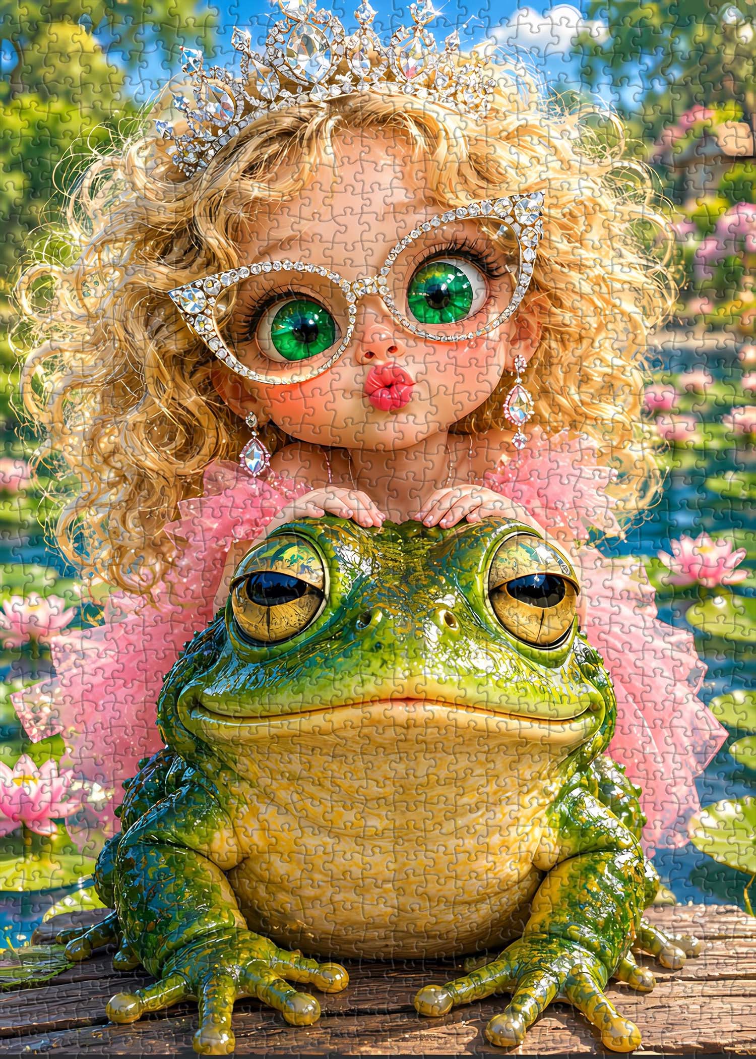 Pouty Princess Jigsaw Puzzle 1000 Piece