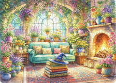 Blaze Blooms Hat Jigsaw Puzzle 1000 Piece