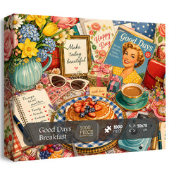 Good Days Breakfast Jigsaw Puzzle 1000 Piece