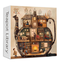 Teapot Library Jigsaw Puzzles 1000 Pieces
