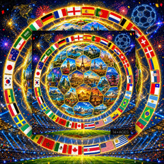 World of Football Jigsaw Puzzle 1000 Piece