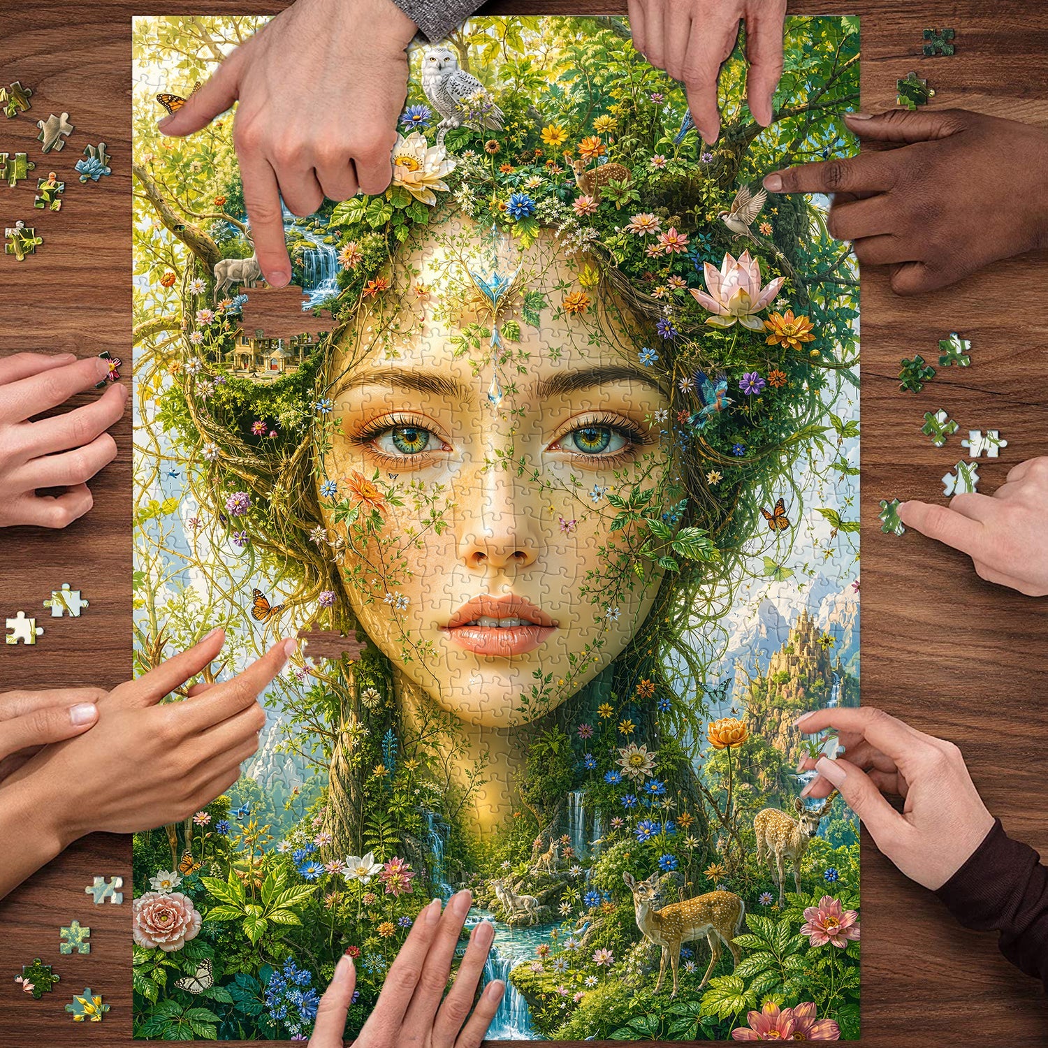 Verdant Muse Jigsaw Puzzle 1000 Piece