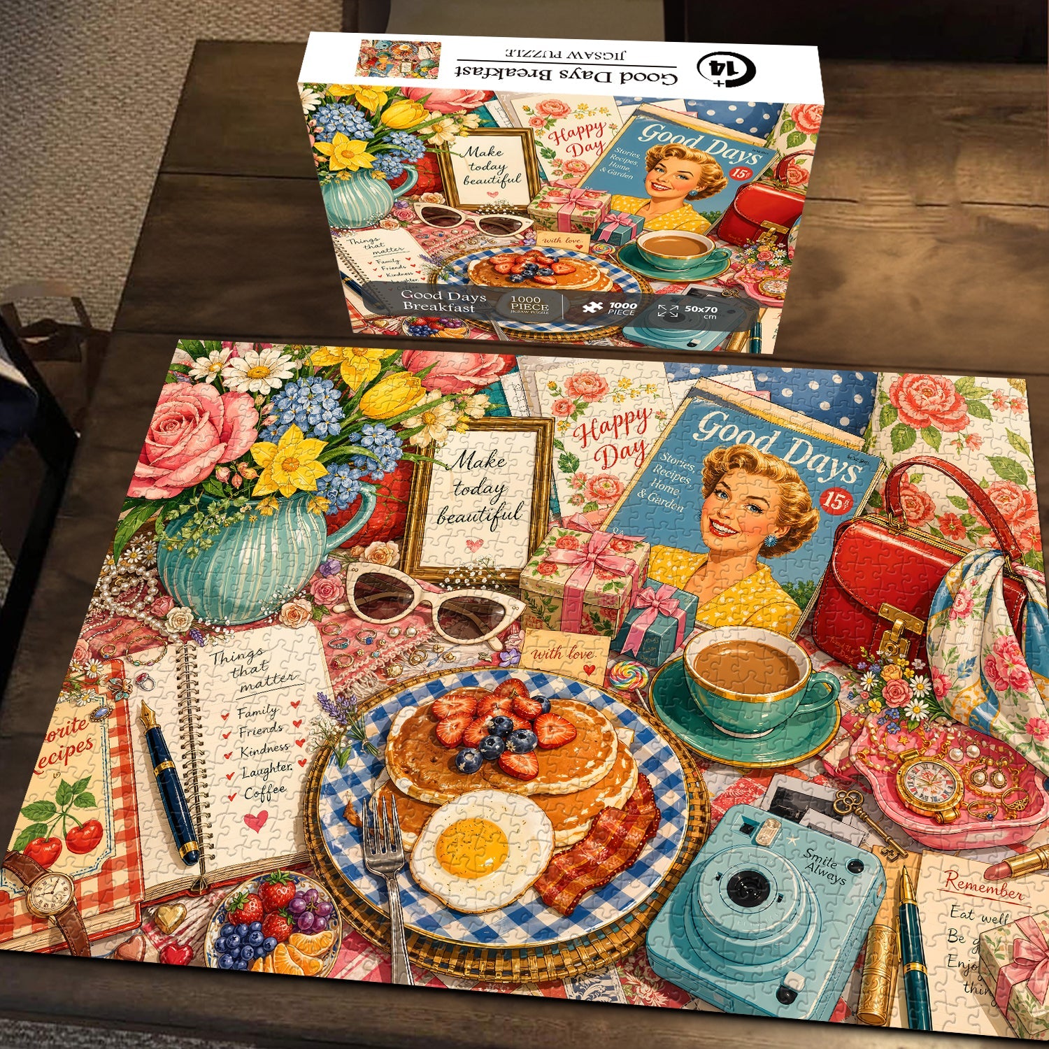 Good Days Breakfast Jigsaw Puzzle 1000 Piece