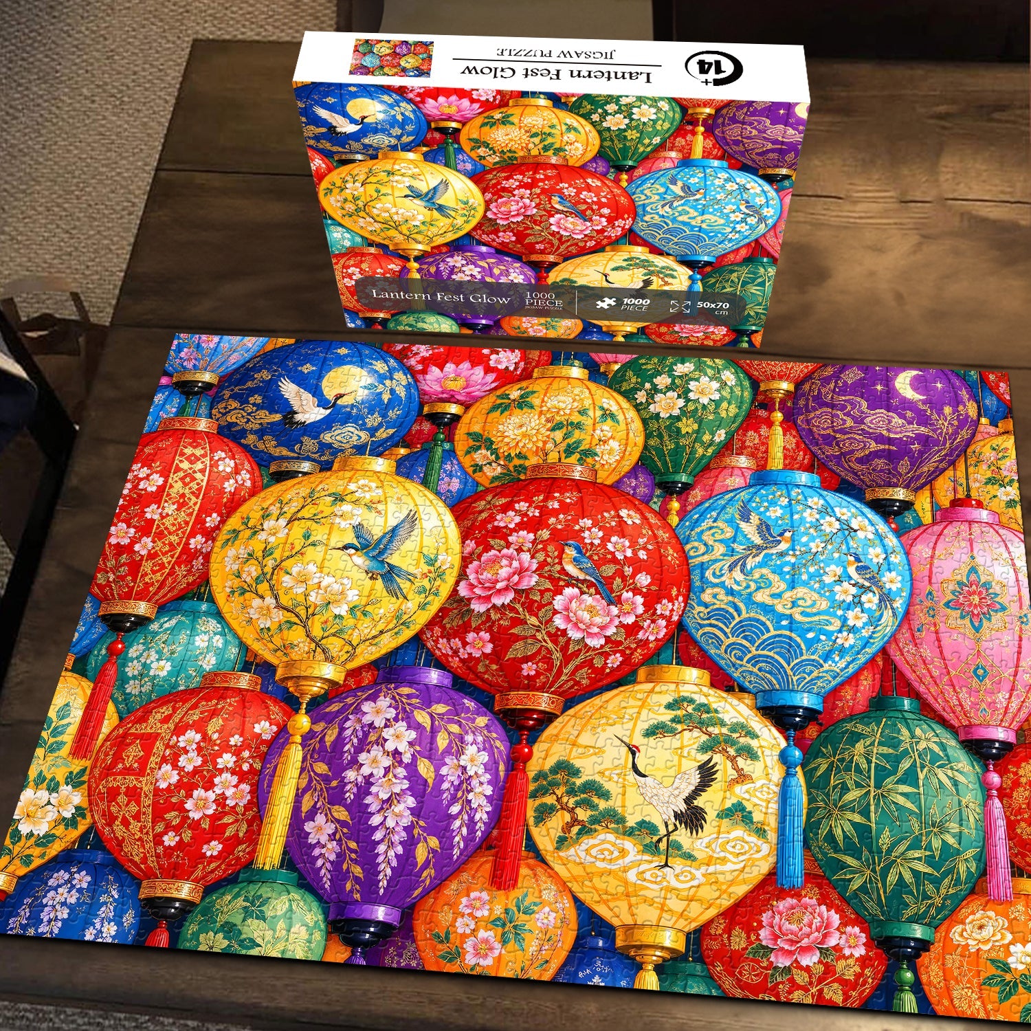 Lantern Fest Glow Jigsaw Puzzle 1000 Piece