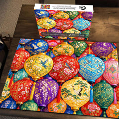 Lantern Fest Glow Jigsaw Puzzle 1000 Piece