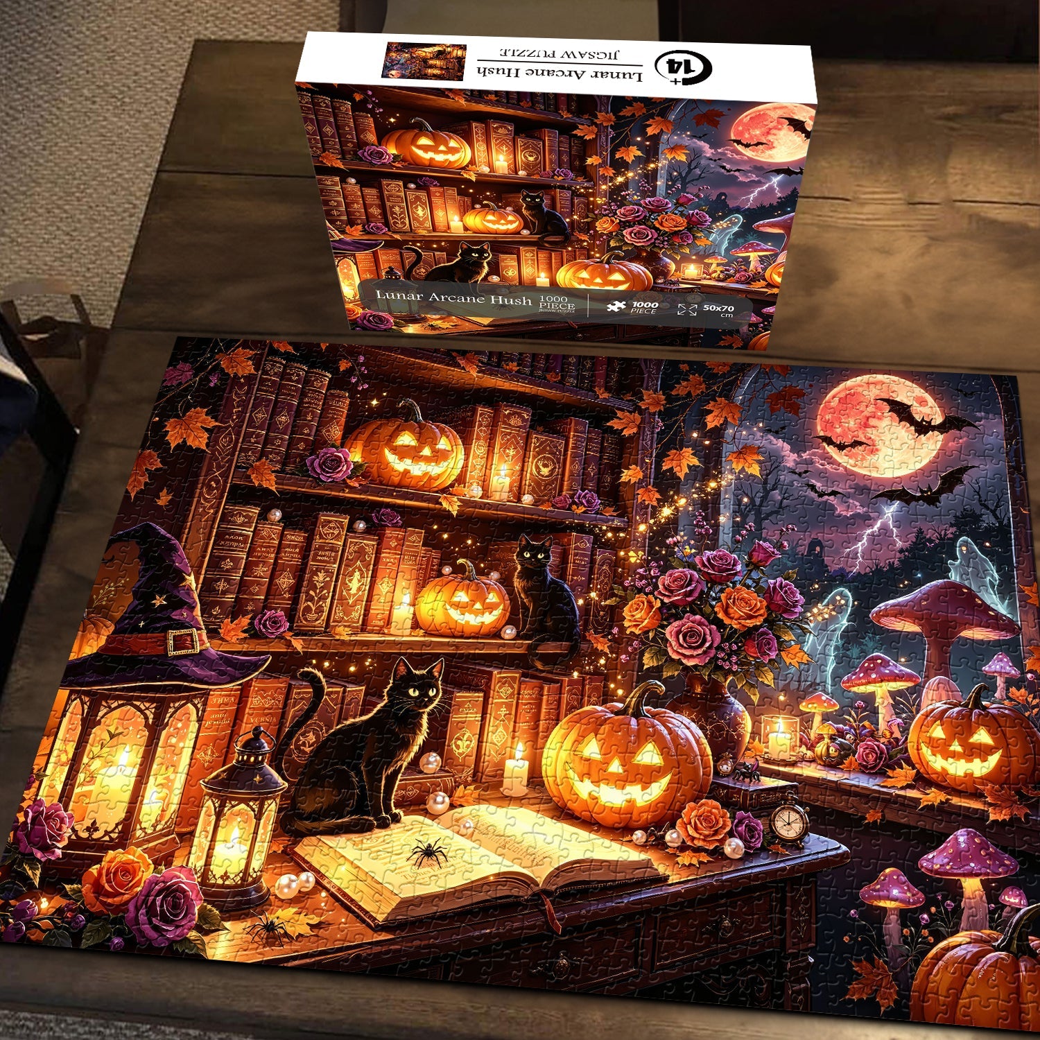 Lunar Arcane Hush Jigsaw Puzzle 1000 Piece