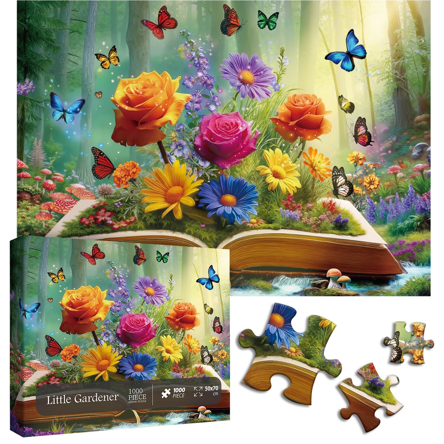 Fantasy Book Jigsaw Puzzle 1000 Pieces