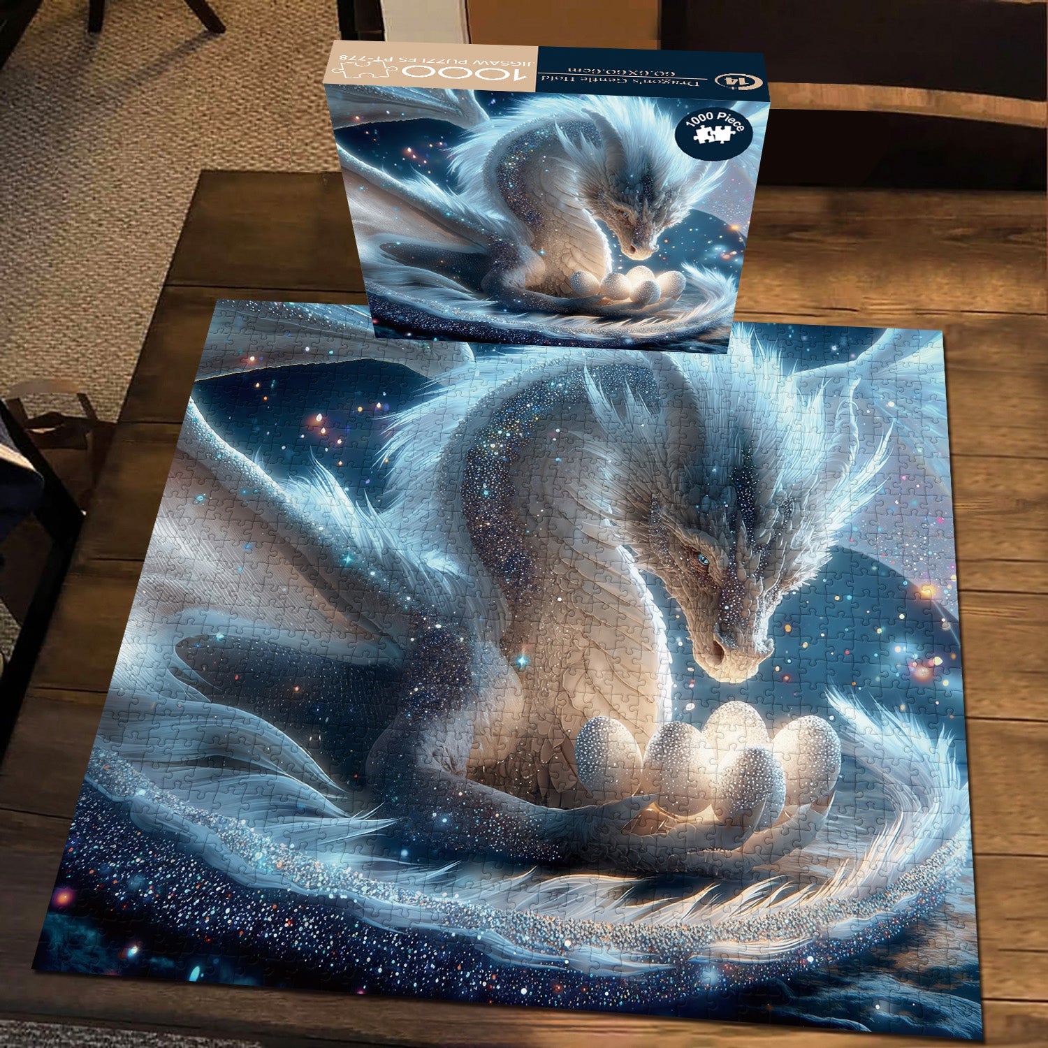 Dragon's Gentle Hold Jigsaw Puzzle 1000 Pieces