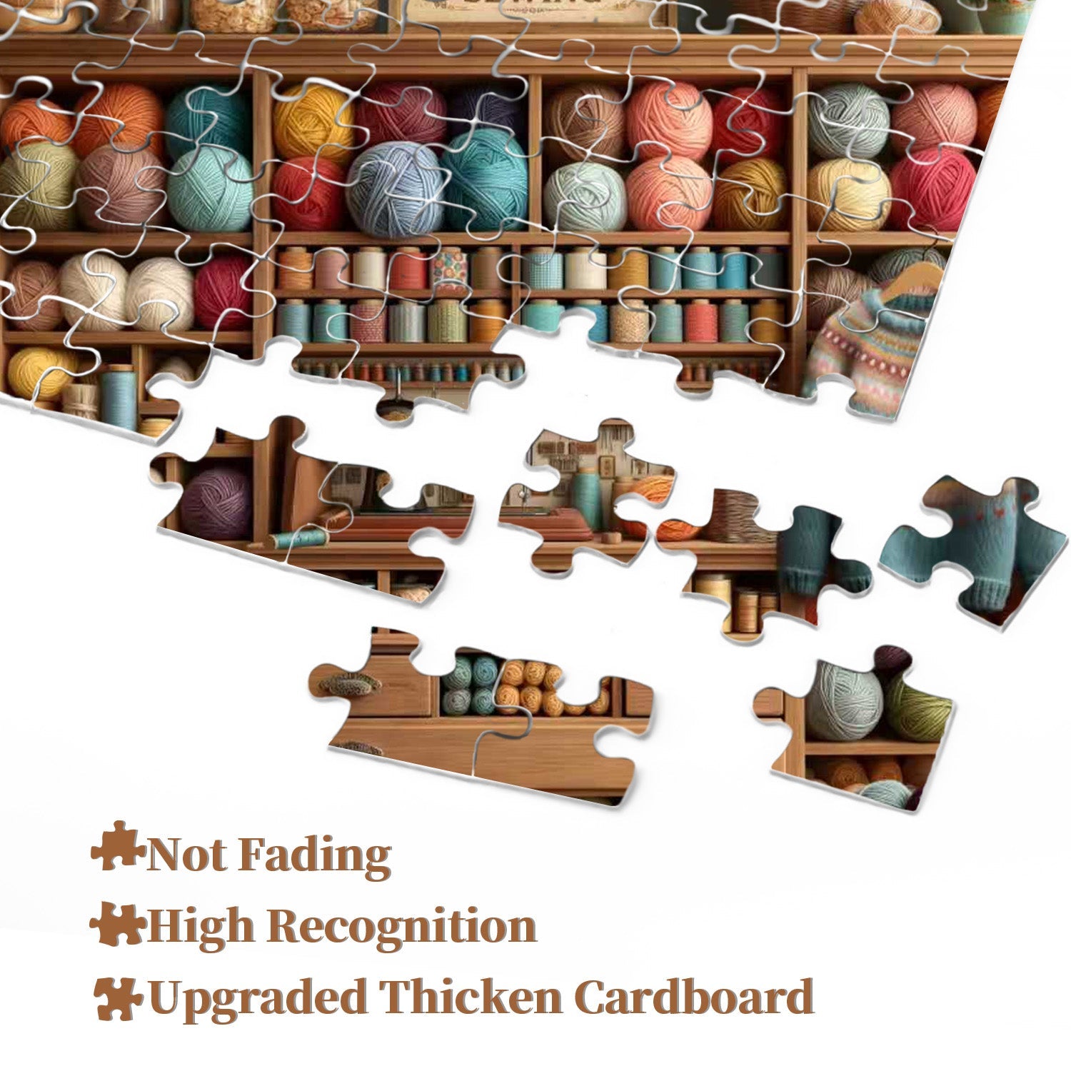 The Knitting Nook Jigsaw Puzzle 1000 Pieces