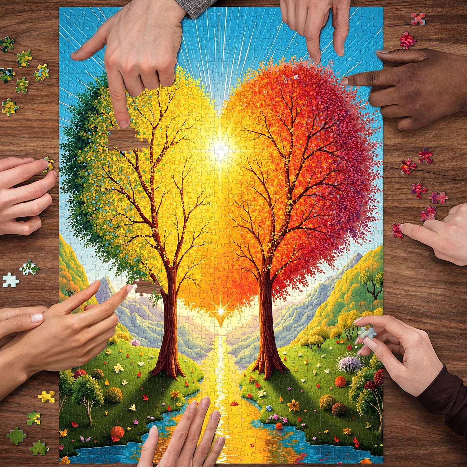 Tree of Love Jigsaw Puzzle 1000 Pieces
