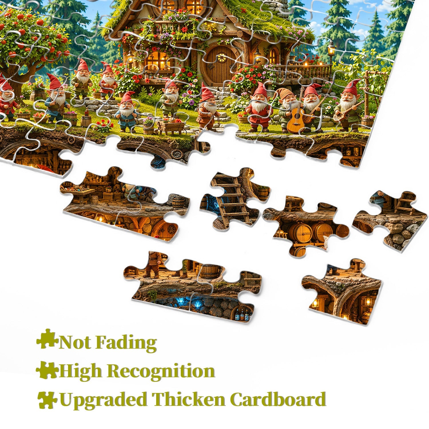 Cave Dwelling Jigsaw  Puzzle 1000 Piece