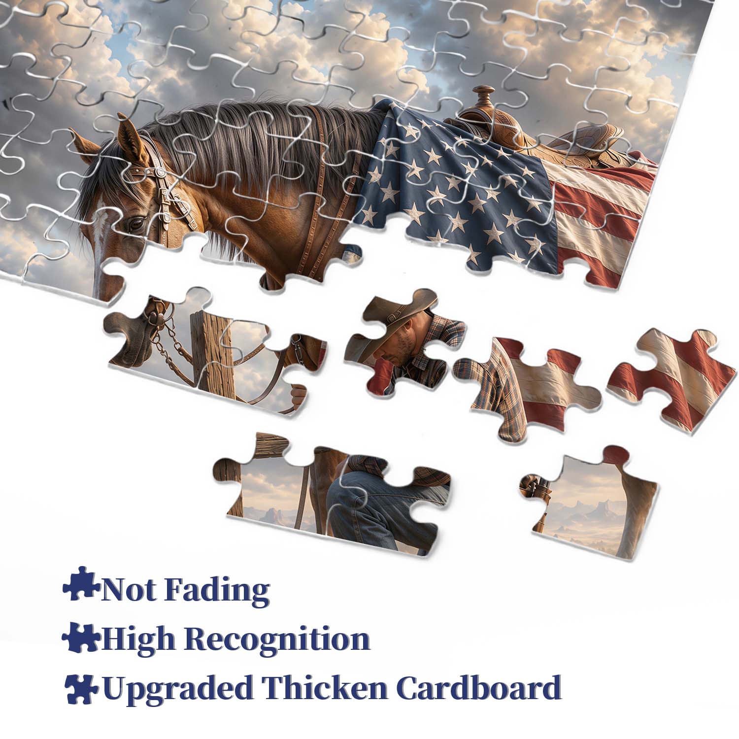 Western Faith  Jigsaw Puzzle 1000 Piece