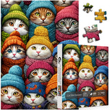 Cat Hat Fantasy Jigsaw Puzzle 1000 Pieces