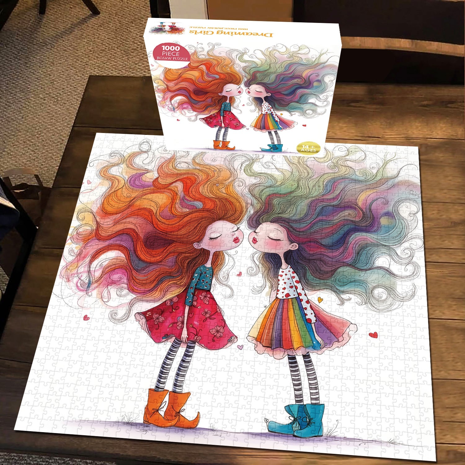 Dreaming Girls Jigsaw Puzzle 1000 Pieces