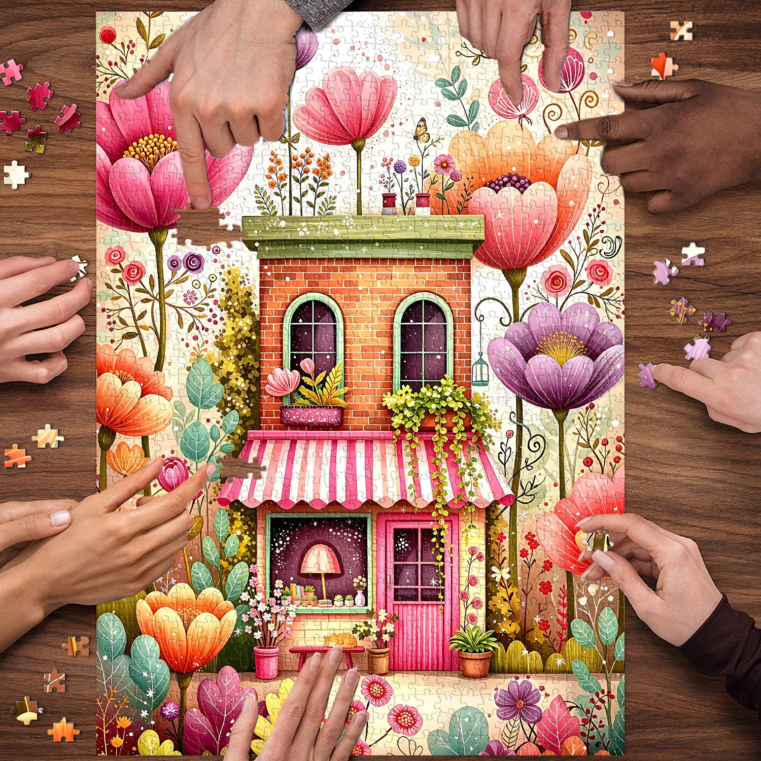 Floral Bliss Jigsaw Puzzle 1000 Pieces