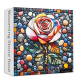 Blooming Stone Rose Jigsaw Puzzles 1000 Pieces