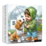 Good Friends in the Rain Jigsaw Puzzles 1000 Piece