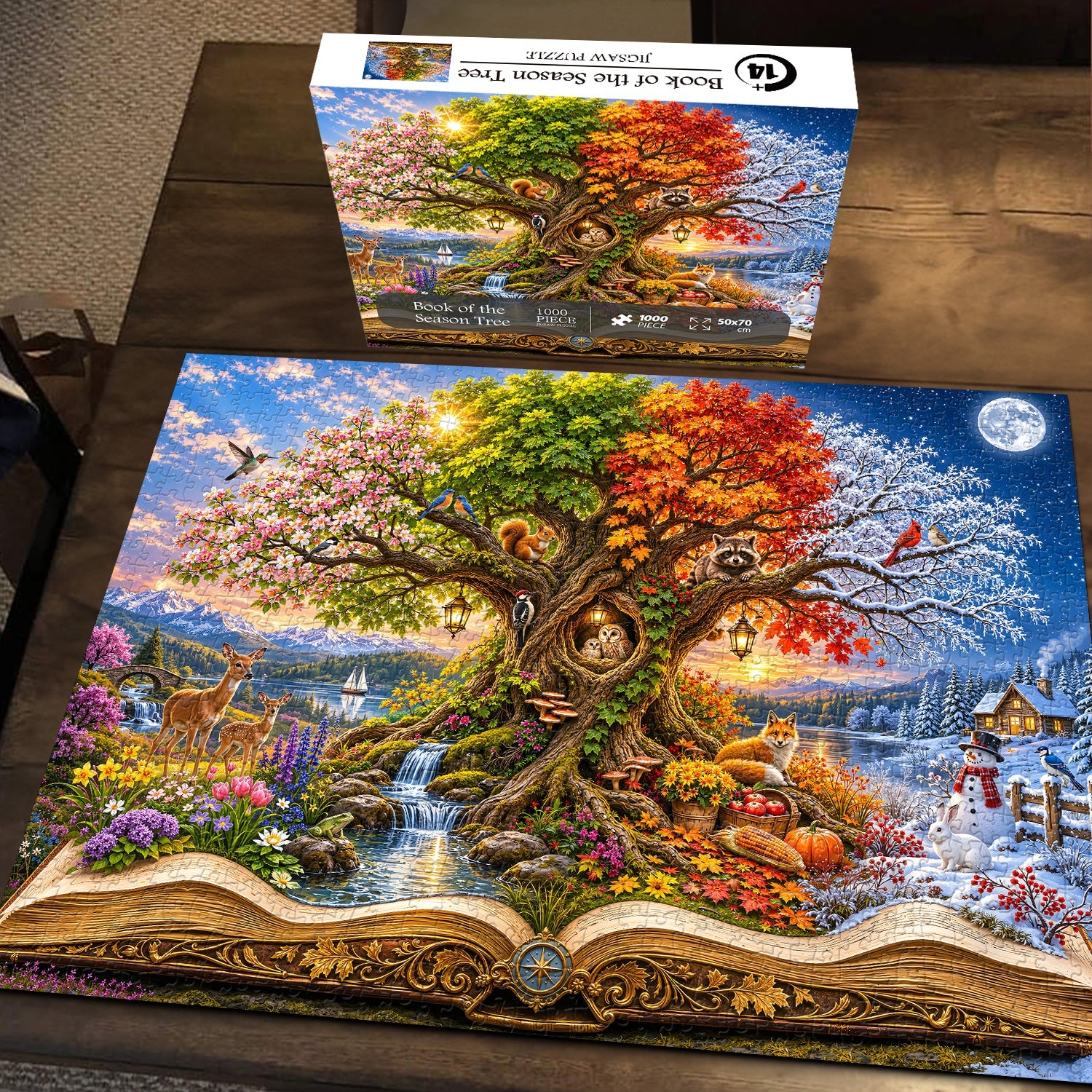 Book of the Season Tree Jigsaw Puzzle 1000 Piece