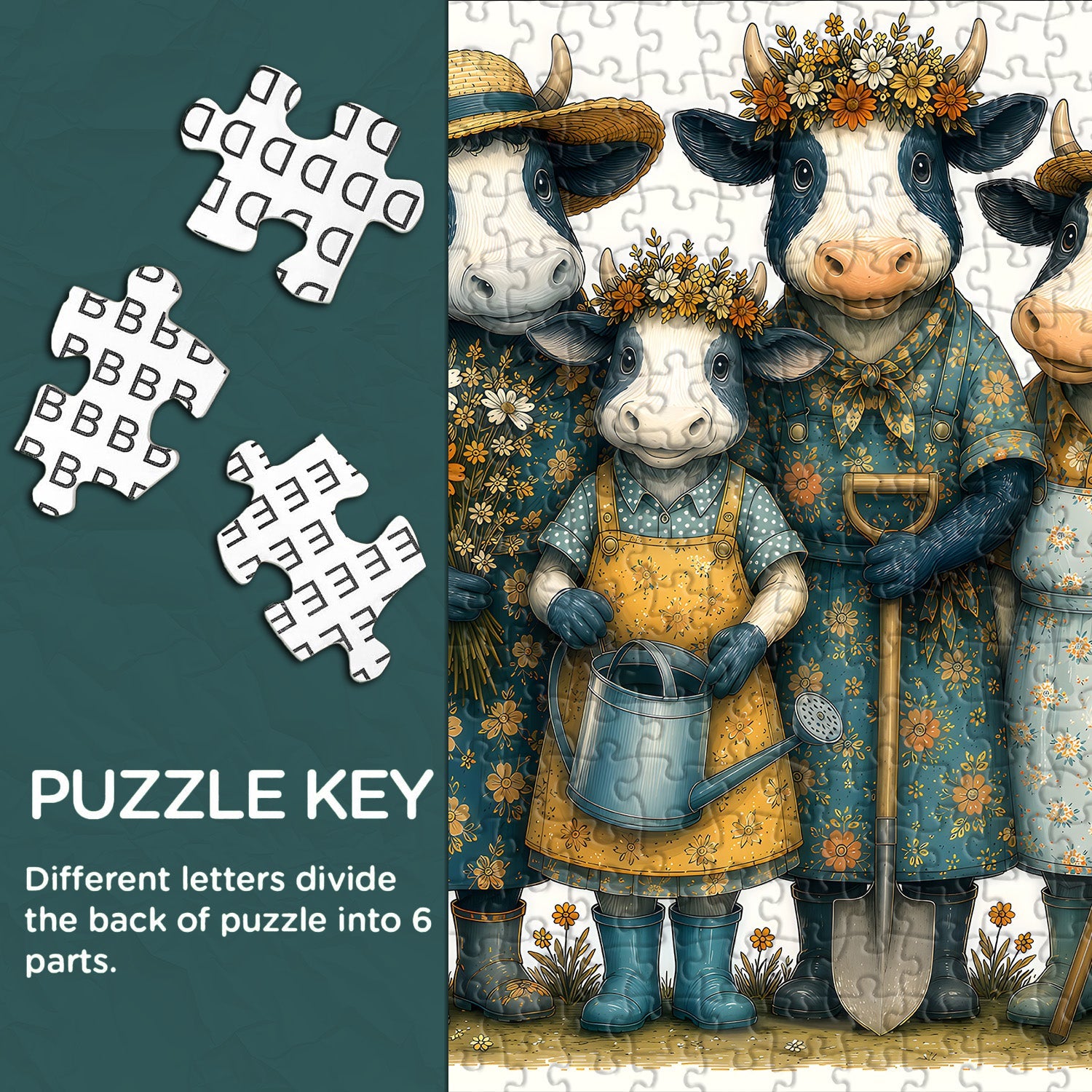 Garden Crew Jigsaw Puzzle 1000 Piece