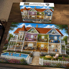 Warm Homestead Jigsaw Puzzle 1000 Piece