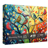 Blooming Flock Jigsaw Puzzle 1000 Pieces