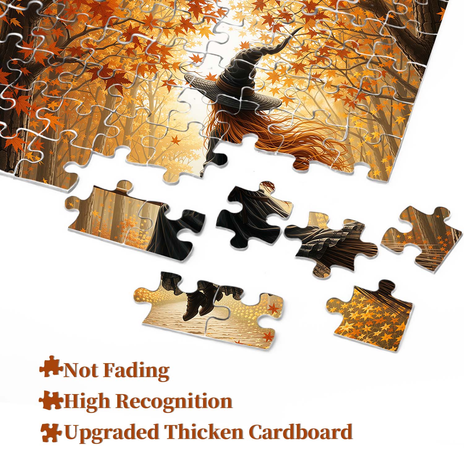 Maple Forest Witch Jigsaw Puzzle 1000 Piece