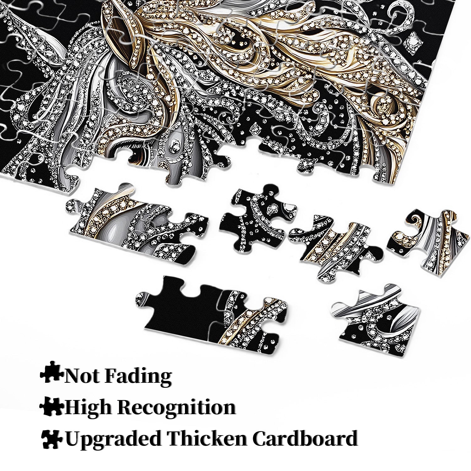 Diamond Horse Jigsaw Puzzle 1000 Pieces