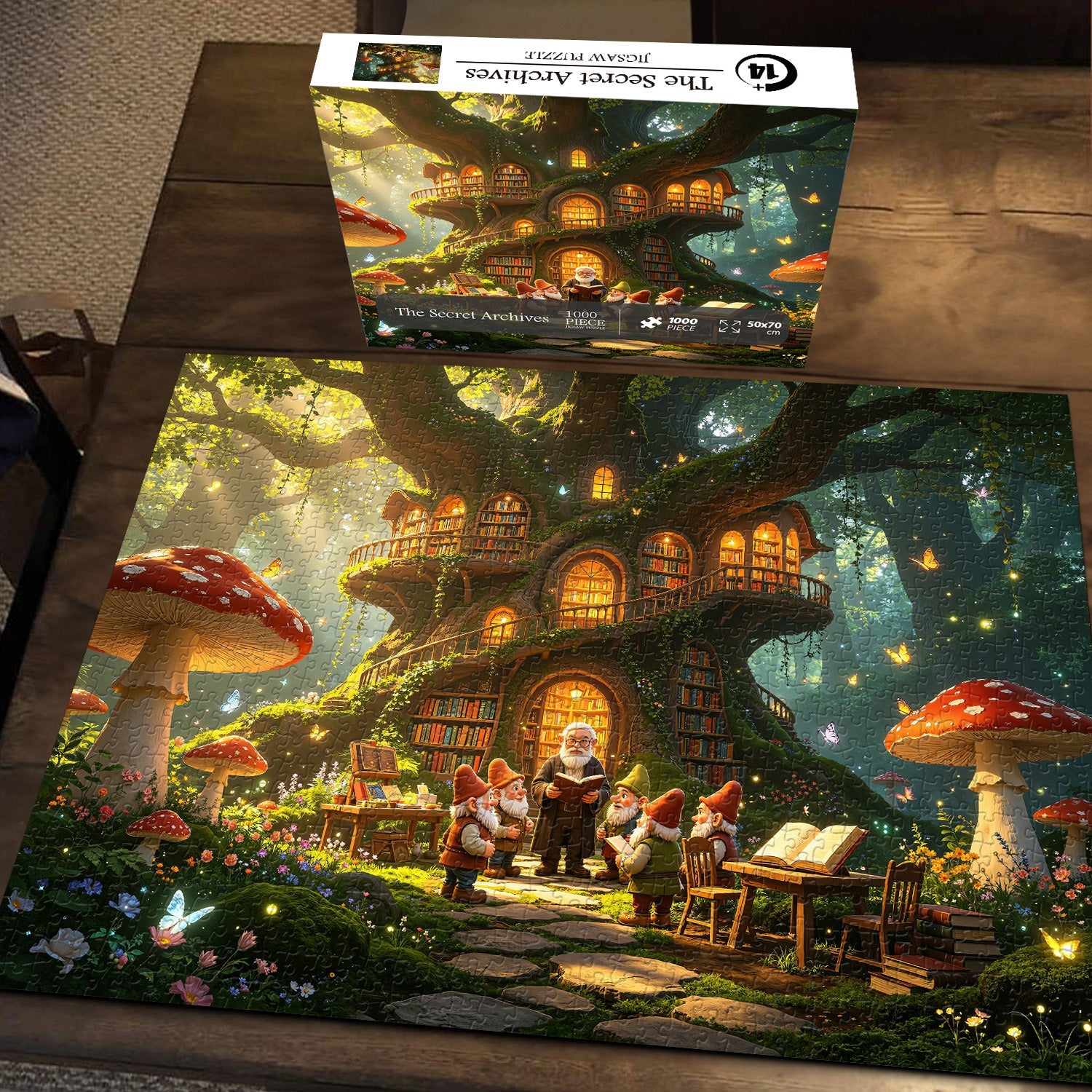 Puzzle 1000 pièces Les Archives secrètes