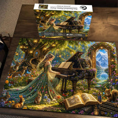 Enchanted Piano Tune Jigsaw Puzzle 1000 Pieces