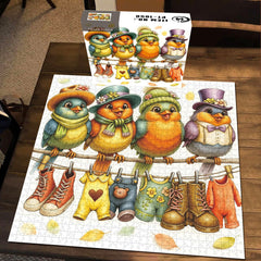 Bird Dress Up Day Jigsaw Puzzle 1000 Pieces