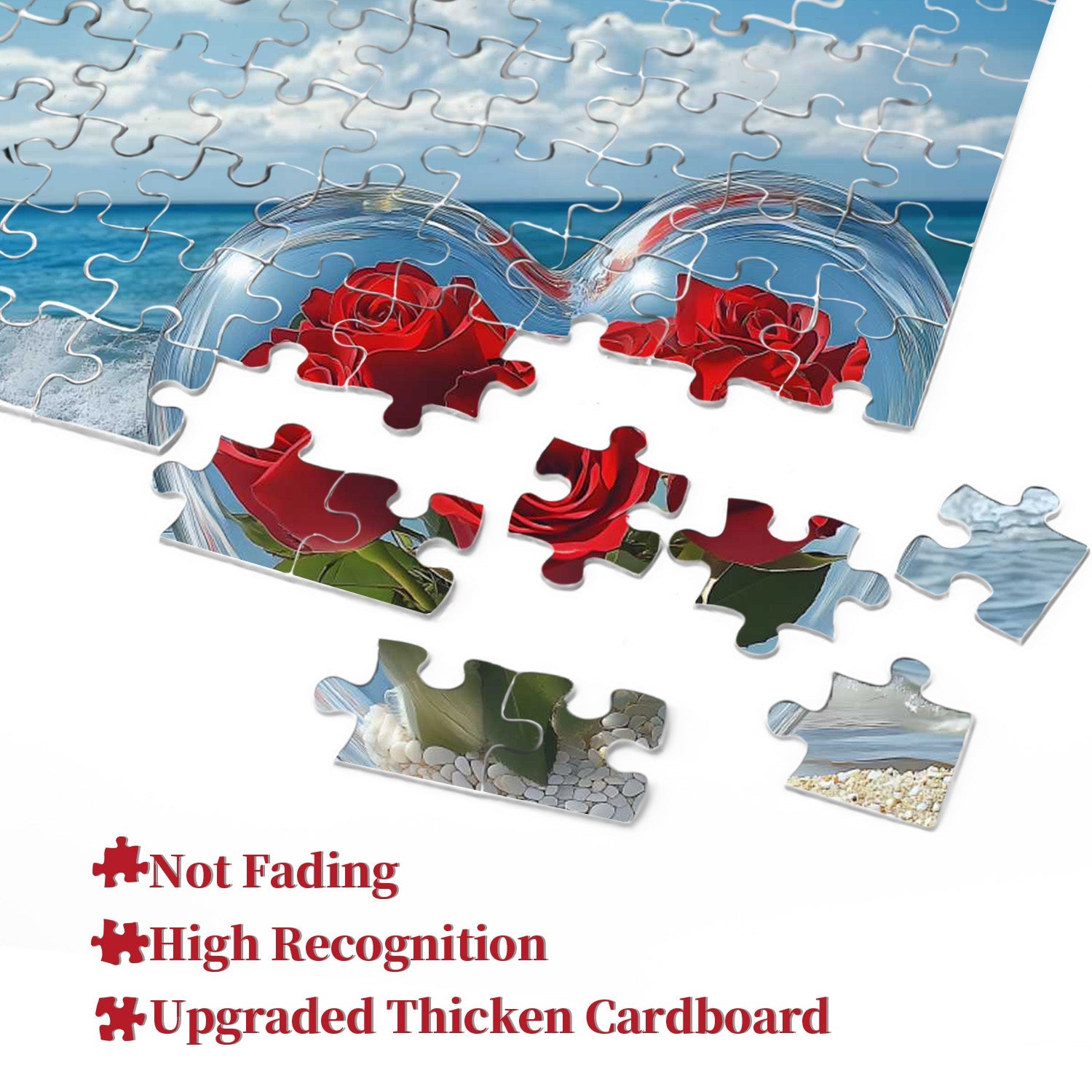 Heart Bloom Jigsaw Puzzle 1000 Pieces