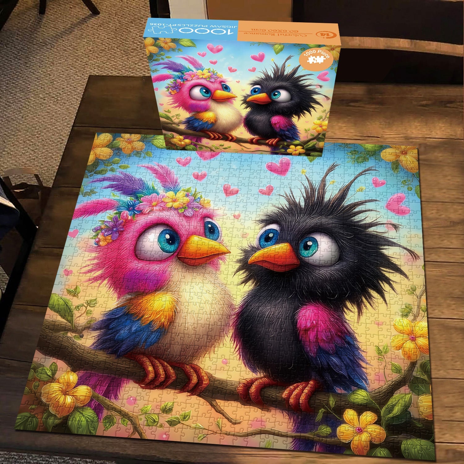 Colorful Romance Jigsaw Puzzle 1000 Pieces