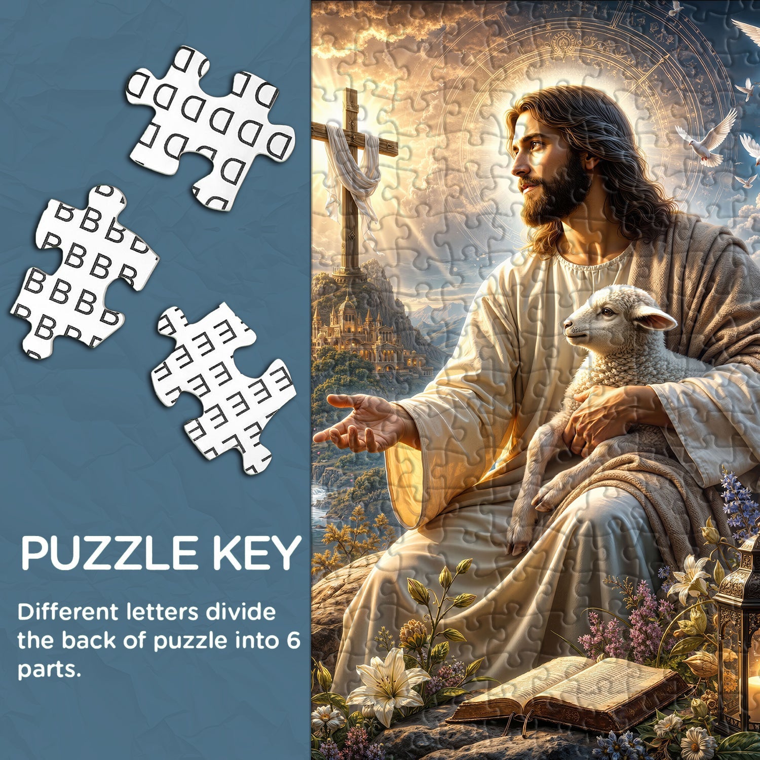 Sacred Radiance Jigsaw Puzzle 1000 Piece