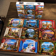 World Panes Jigsaw Puzzle 1000 Piece