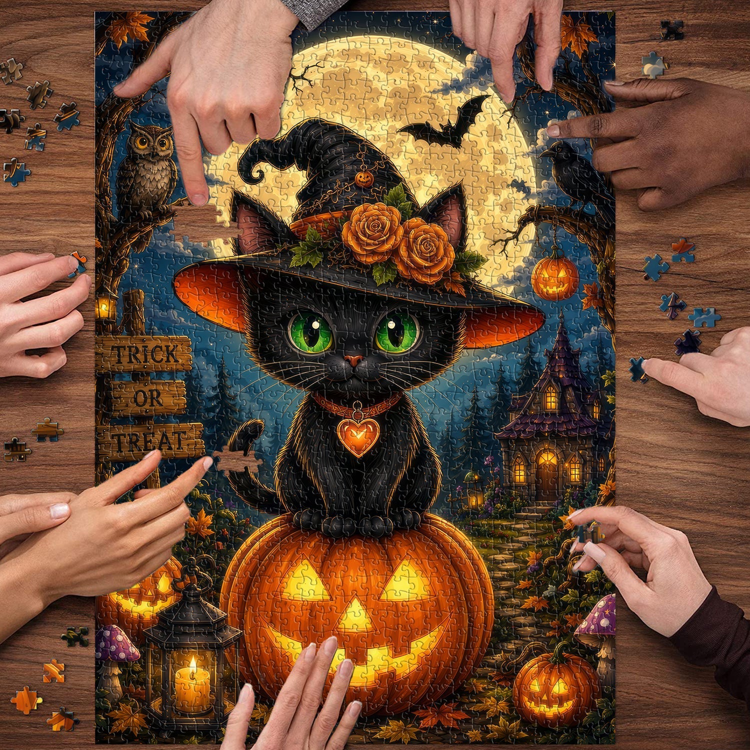 Trick or Treat Jigsaw Puzzle 1000 Pieces