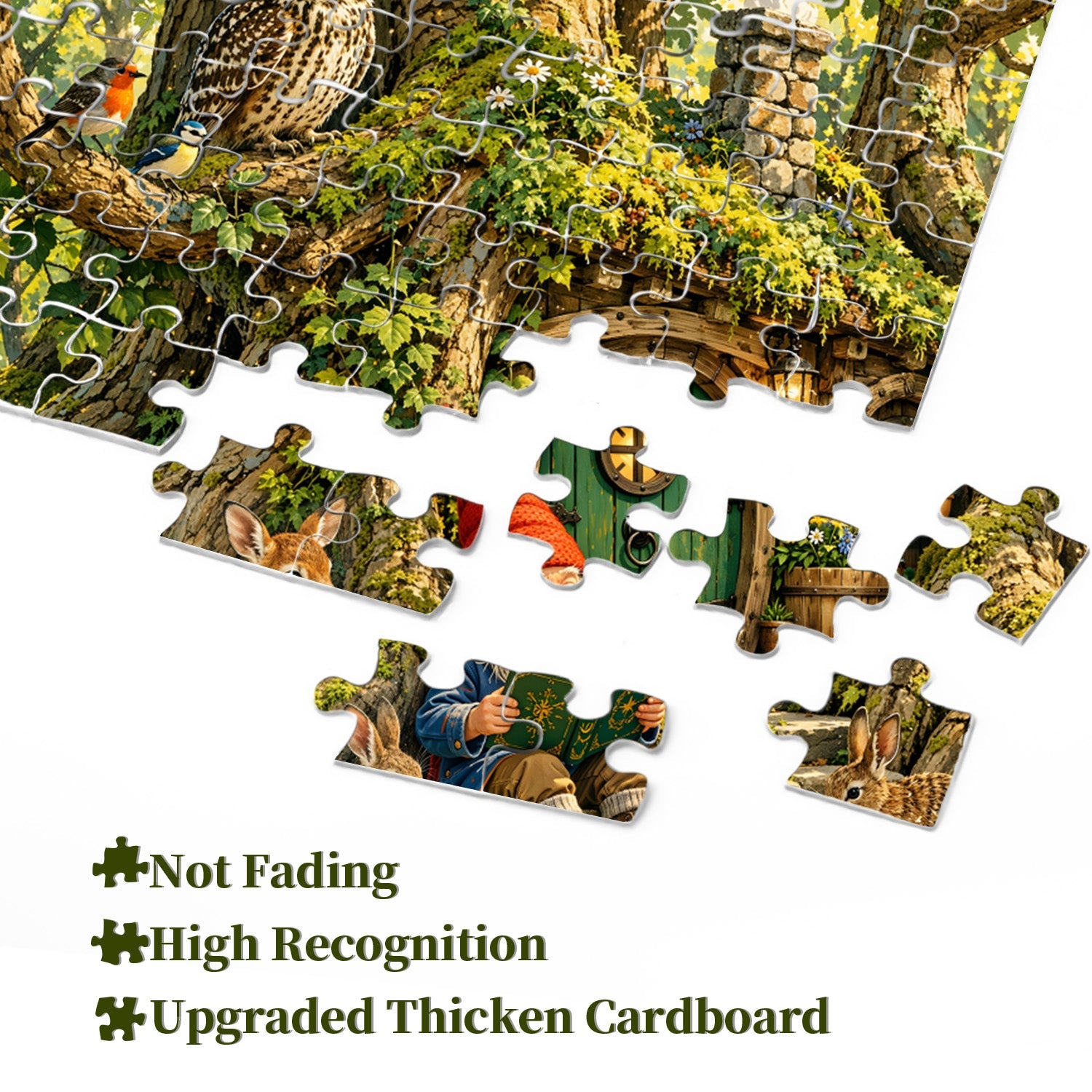Forest Companions Jigsaw Puzzle 1000 Piece