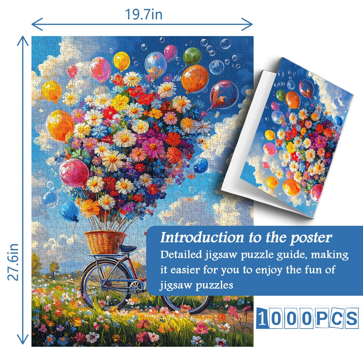 Bloom Ride Jigsaw Puzzle 1000 Pieces