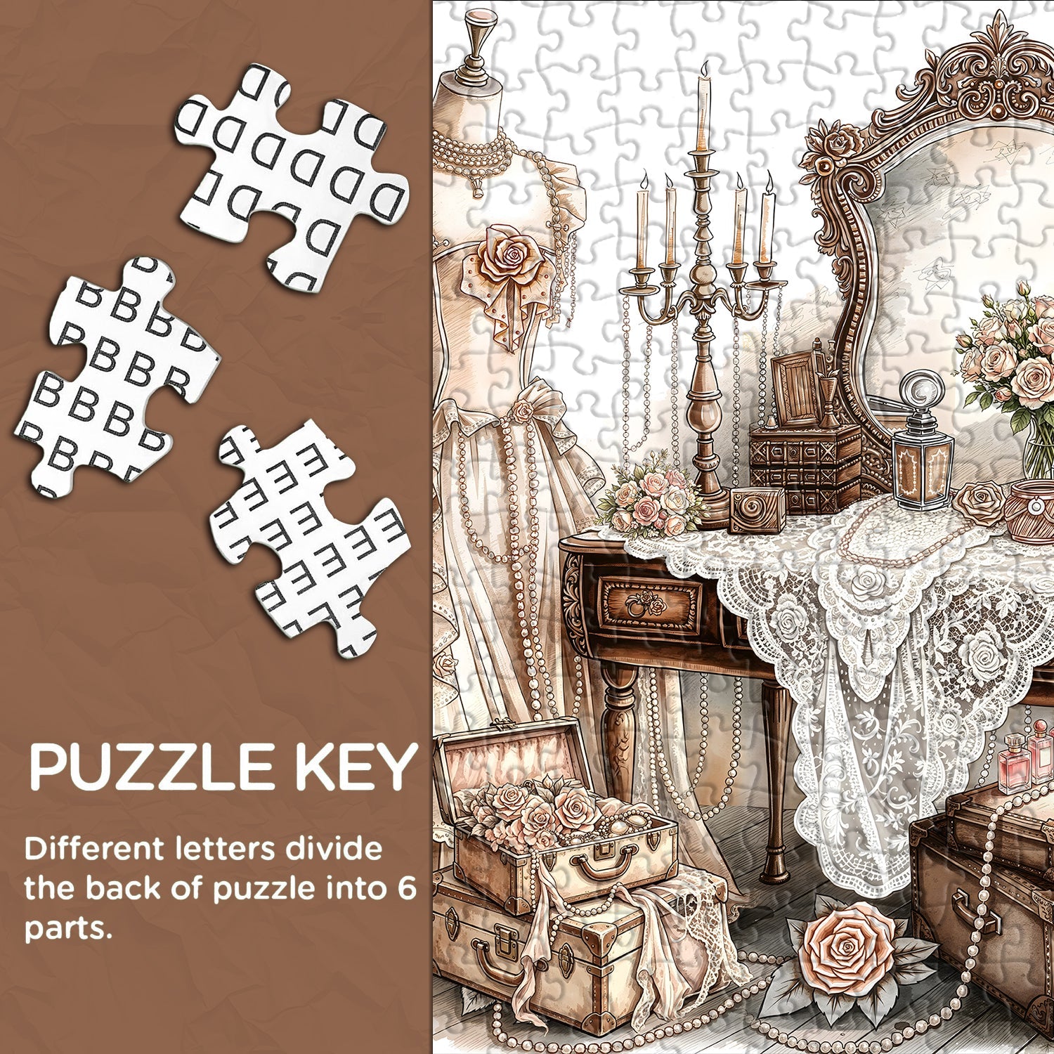 Elegant Old Reverie Jigsaw Puzzle 1000 Piece