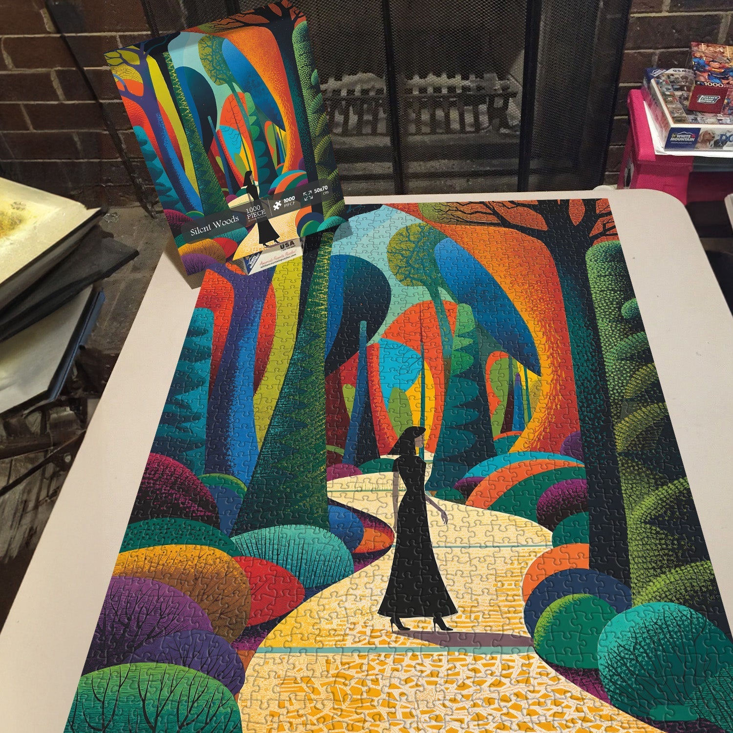 Silent Woods Jigsaw Puzzle 1000 Pieces