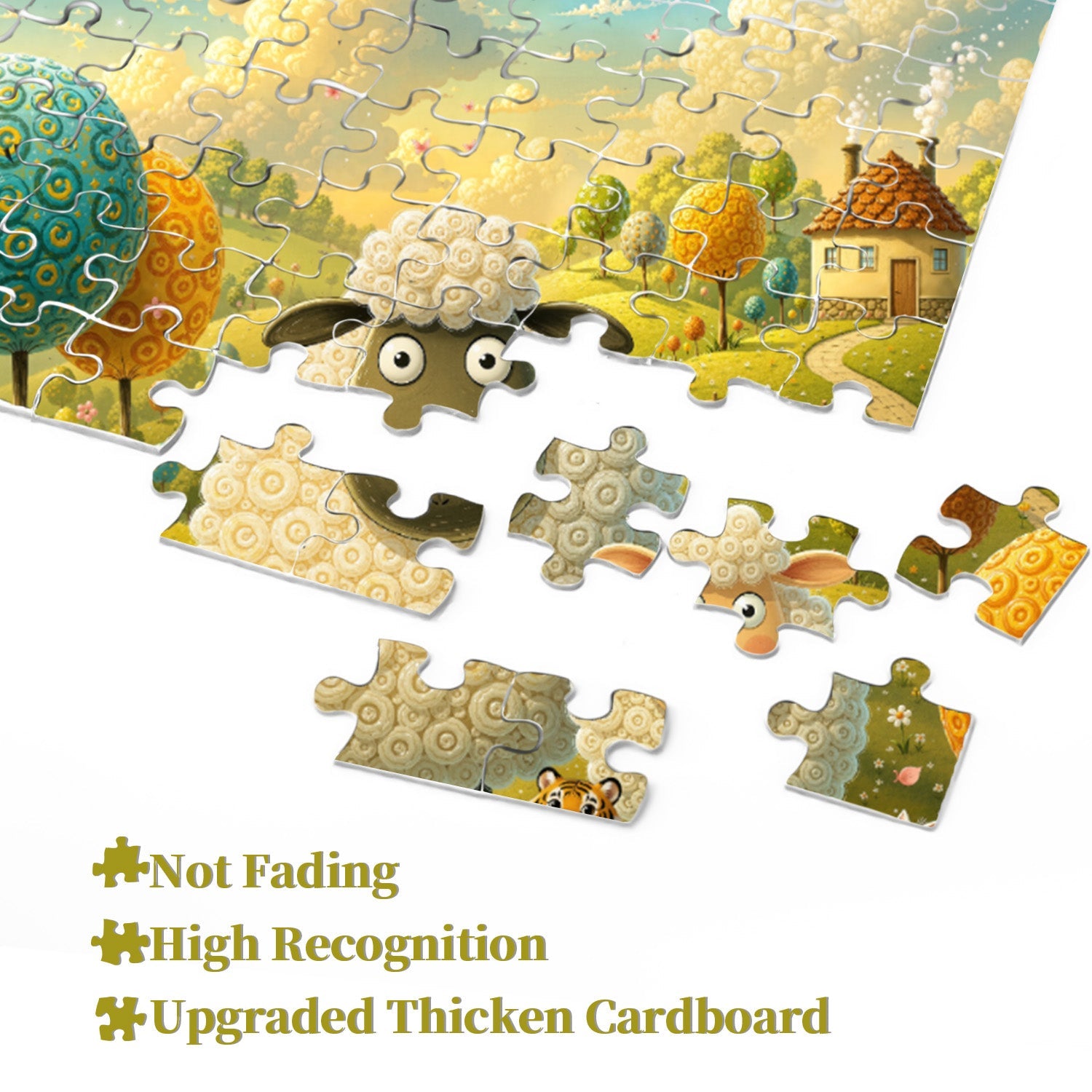 Sheep Haven Jigsaw Puzzle 1000 Pieces