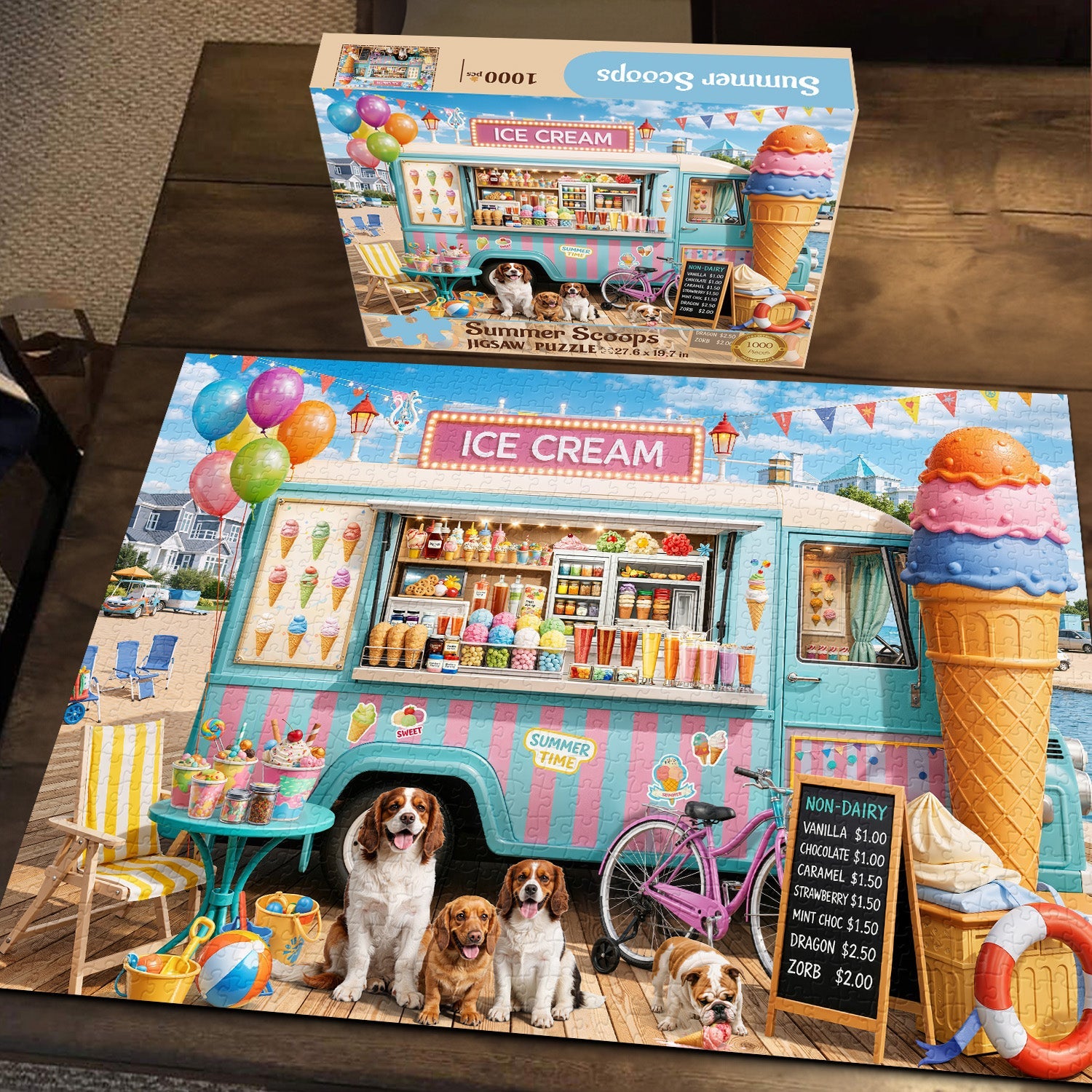 Puzzle de 1000 pièces Summer Scoops